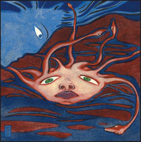 Irène Philips - AMNESIE - Tempera & Indian ink on paper 4